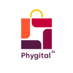 Phygital24 online ordering system logo transparent whit