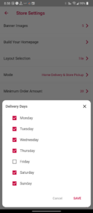 Phygital24 app-Delivery days