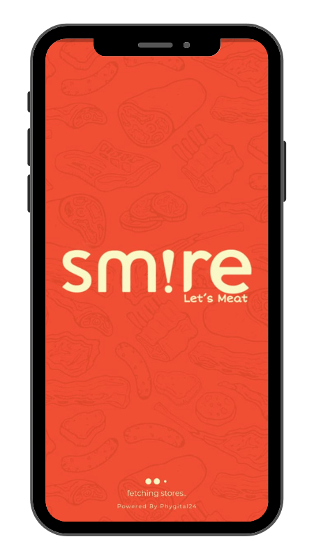 meatoes app client mockup smire